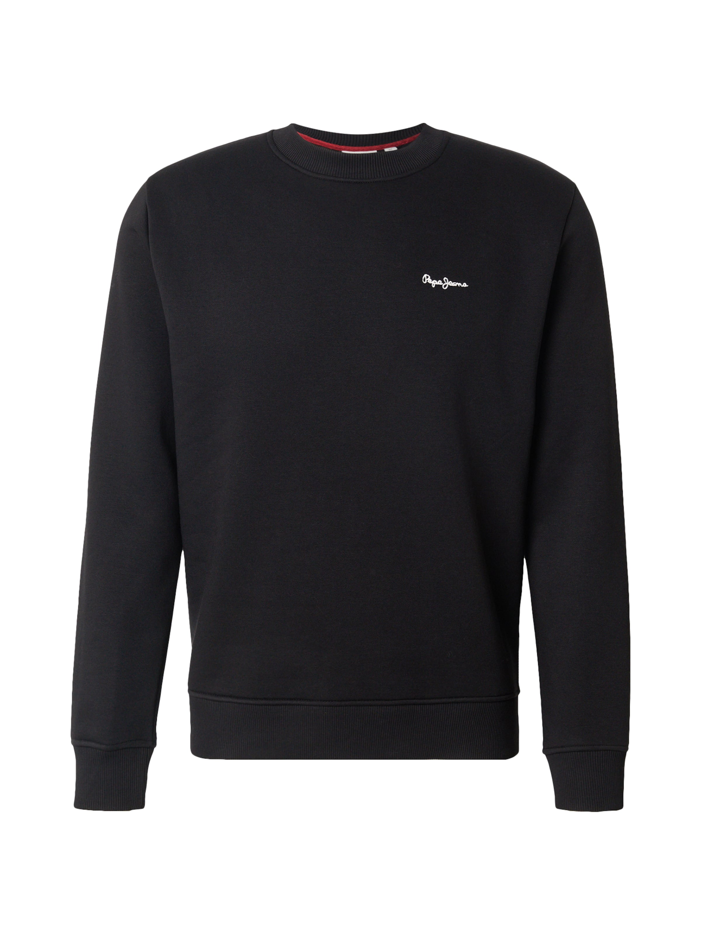 Pepe Jeans - Sweatshirt 'Griffin' em preto: frente