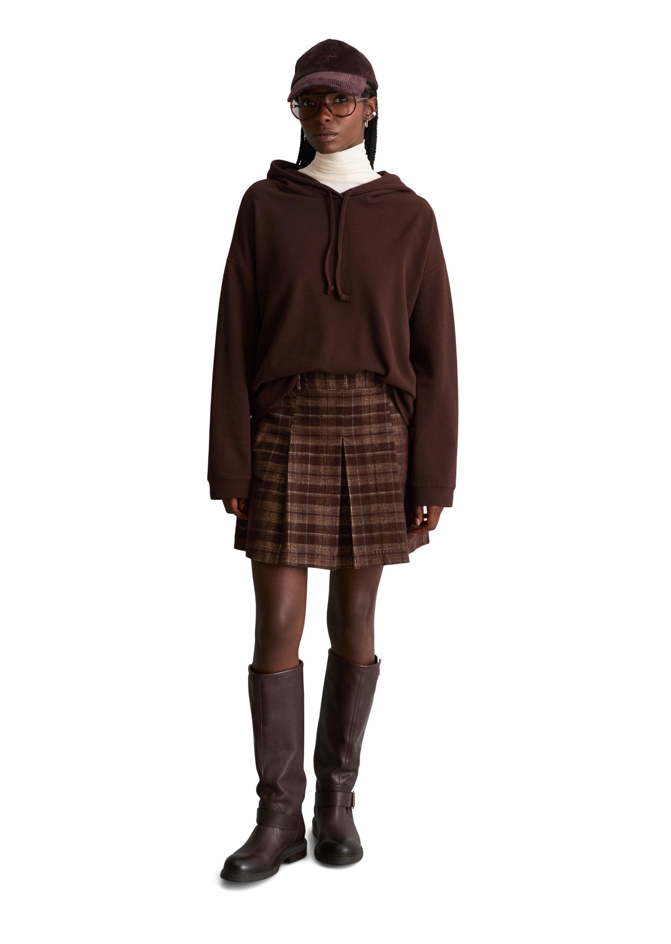 Marc O'Polo DENIM Skirt in Brown