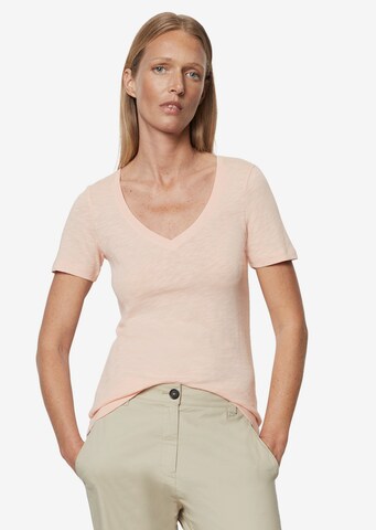 T-shirt Marc O'Polo en rose : devant