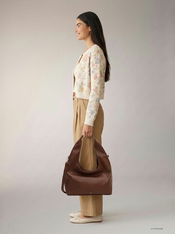 Emily & Noah Shoulder bag ' Toulon RUE 09 ' in Brown: front