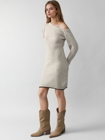 My fashion Gebreide jurk 'Strickkleider' in Grijs