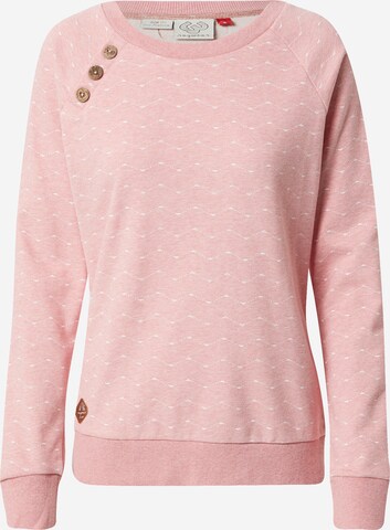 Ragwear Sweatshirt 'Daria' in Pink: predná strana