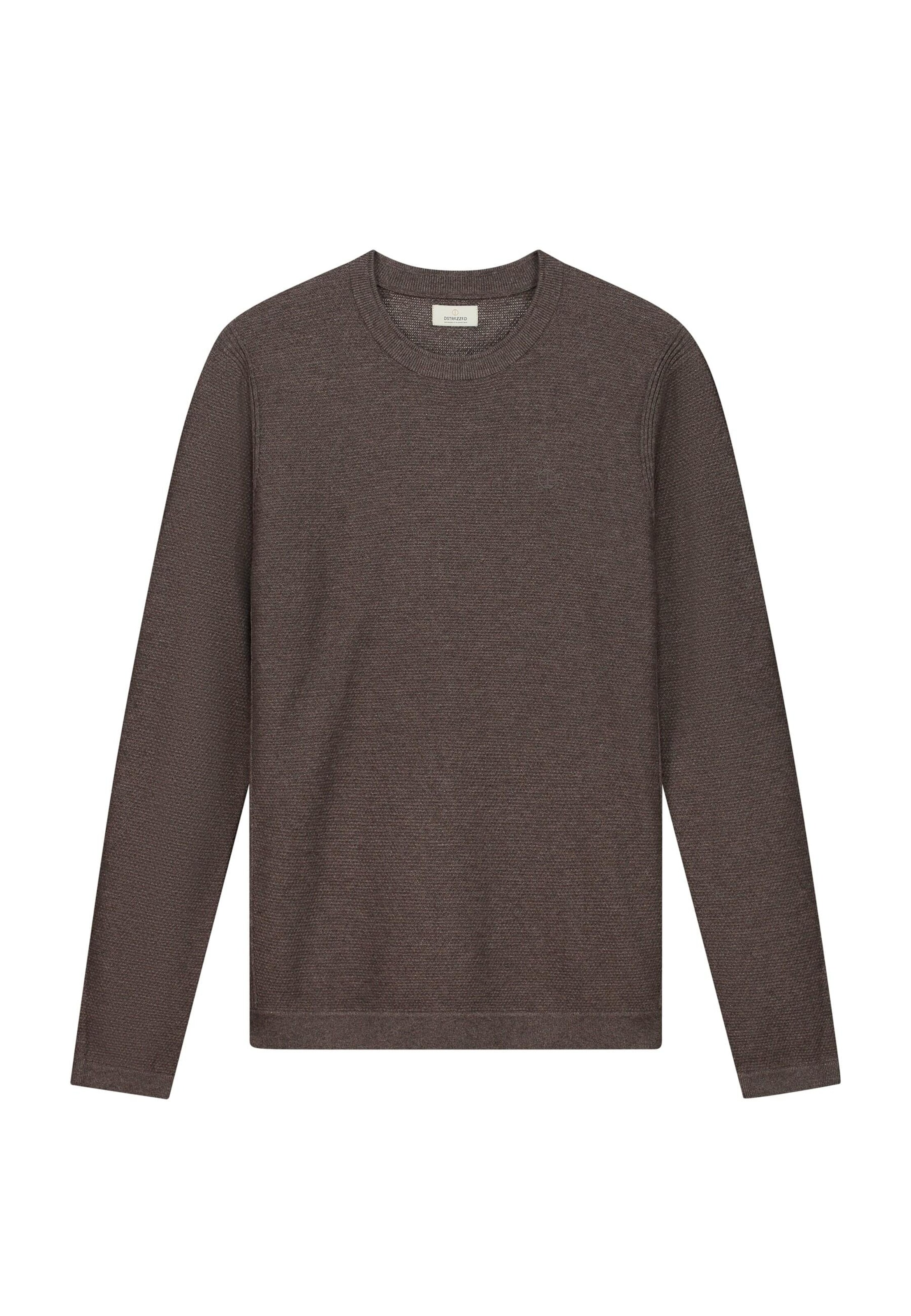 Dstrezzed Pullover 'The Mercury' in Braun: Vorderseite