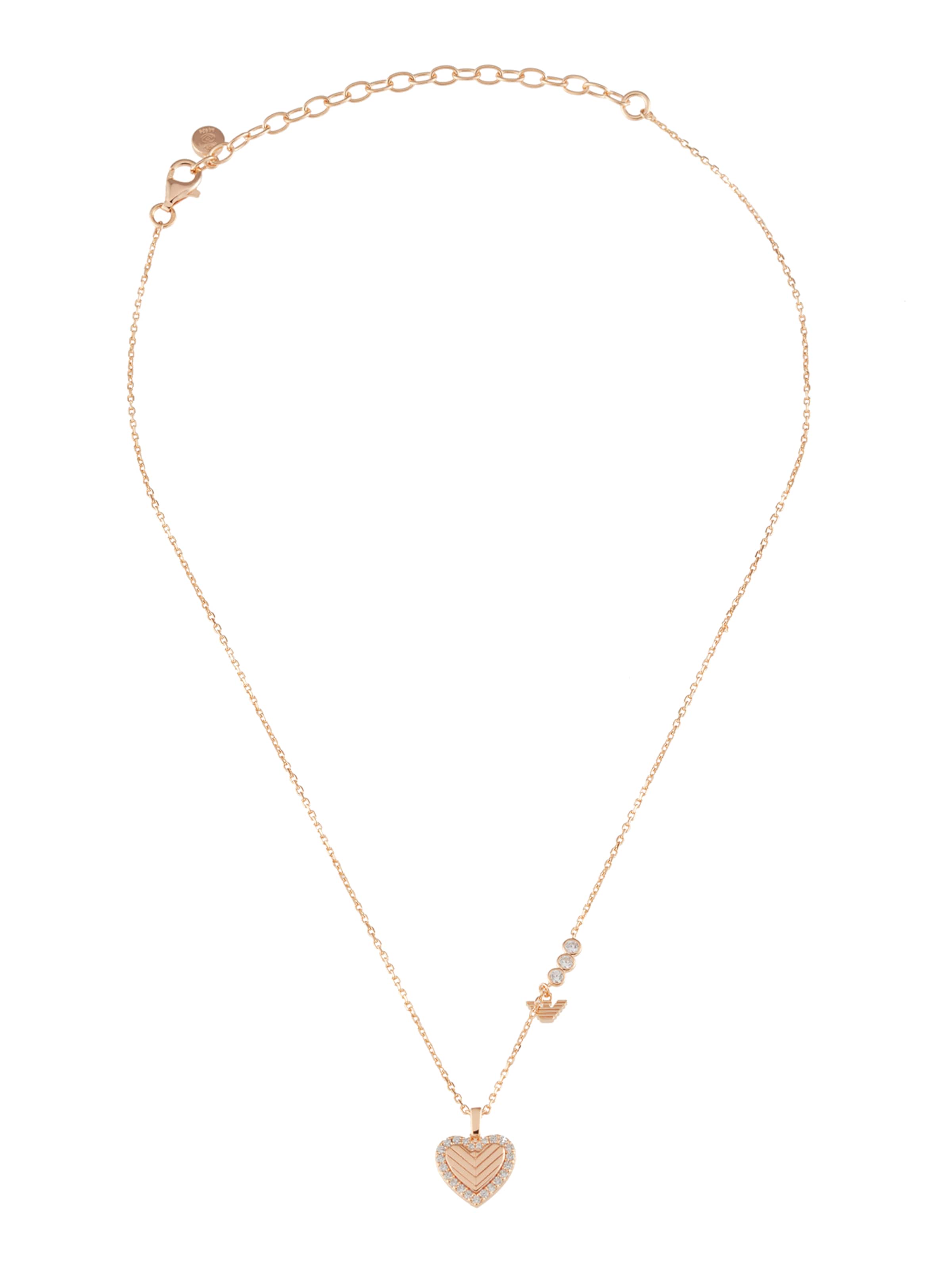 Emporio Armani Halsband i guld: framsida