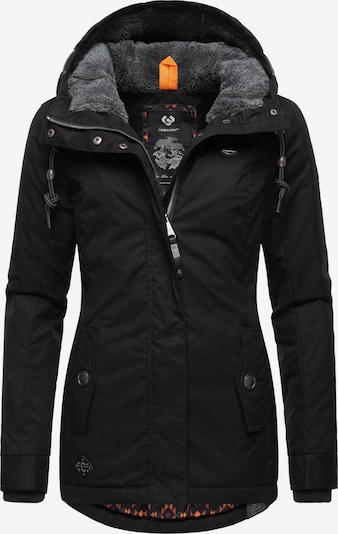 Ragwear Winterjacke 'Monade' in schwarz, Produktansicht
