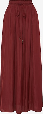 The Fated Skirt 'RELUDE' in Red: front