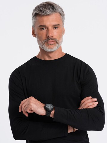 T-Shirt Ombre en noir