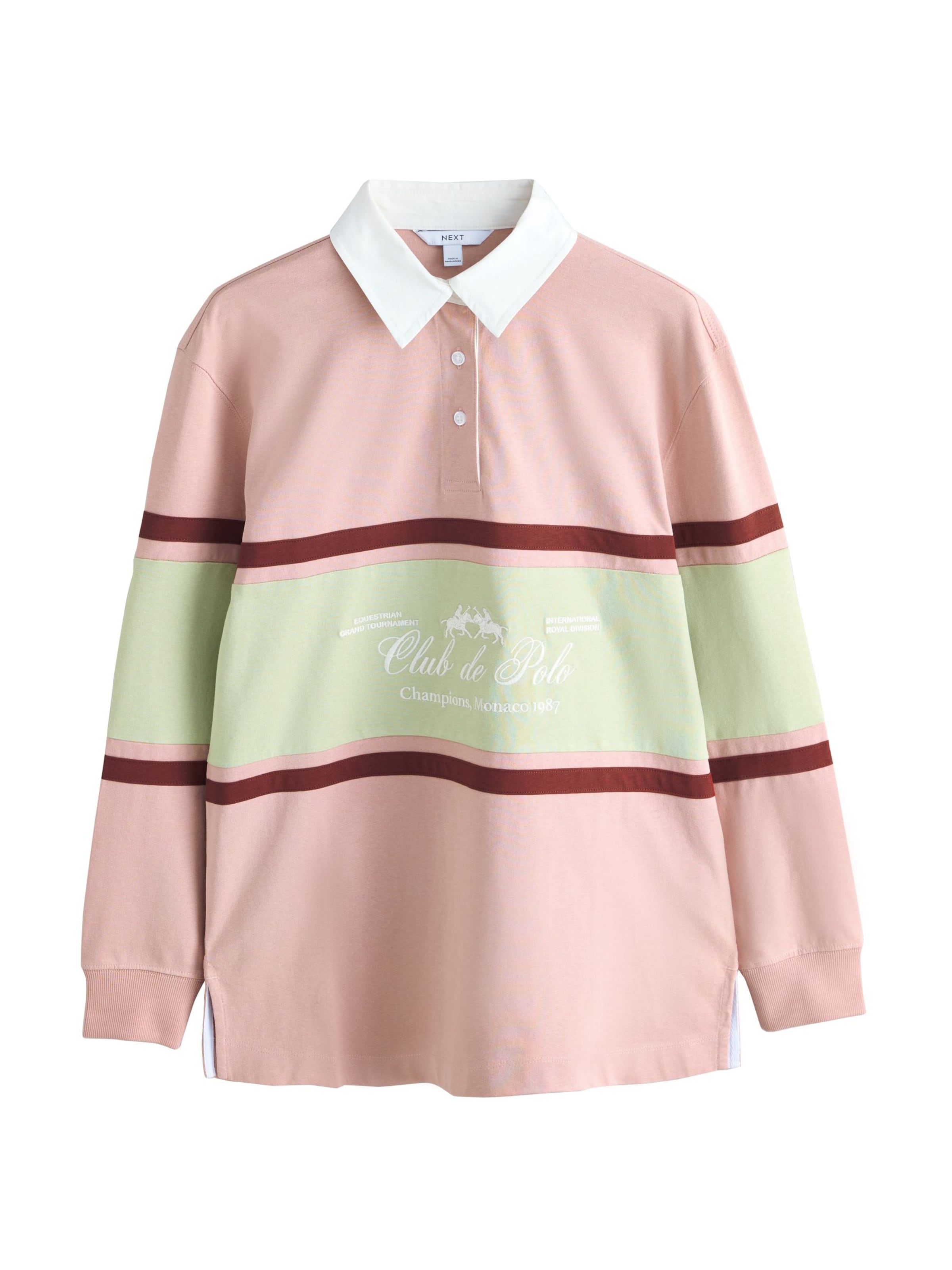 Next Poloshirt in Pink: Vorderseite