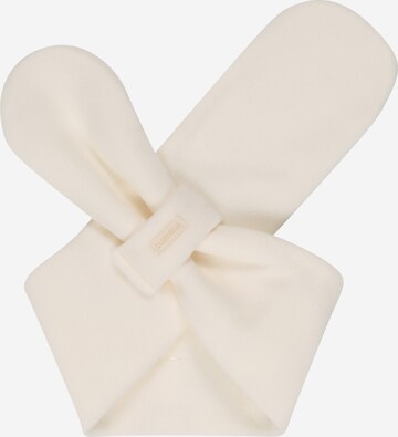 MAXIMO Regular Scarf in White: front