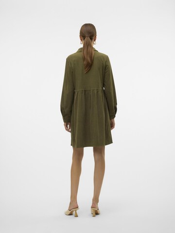 Robe-chemise 'VILJA' VERO MODA en vert