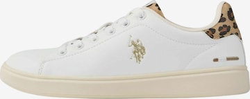 U.S. POLO ASSN. Sportos fűzős csizma ' UWMarlyn ' - fehér: elől