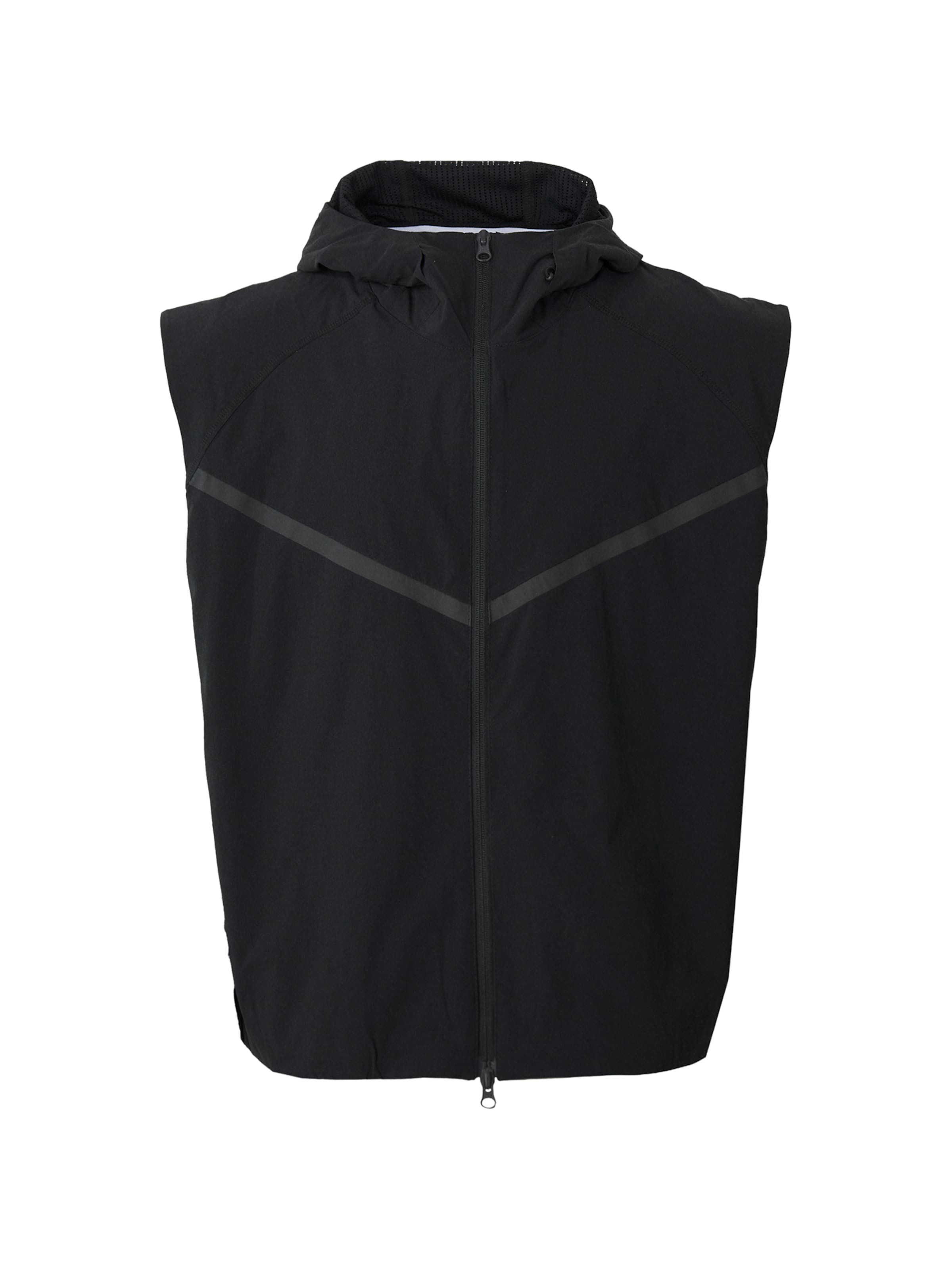 Nike Sportswear - Colete desportivos 'Tech' em preto: frente