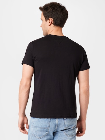 Tommy Jeans Shirt 'Essential' in Zwart