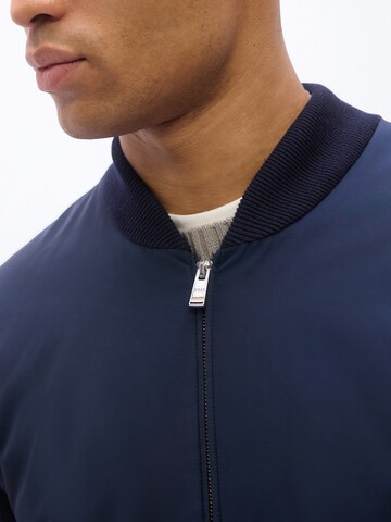BOSS Strickjacke 'C-Ubaio' in Blau