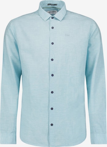 No Excess Regular Fit Hemd in Blau: predná strana