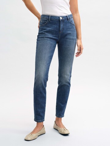 OPUS Skinny Jeans 'Evita' in Blue: front