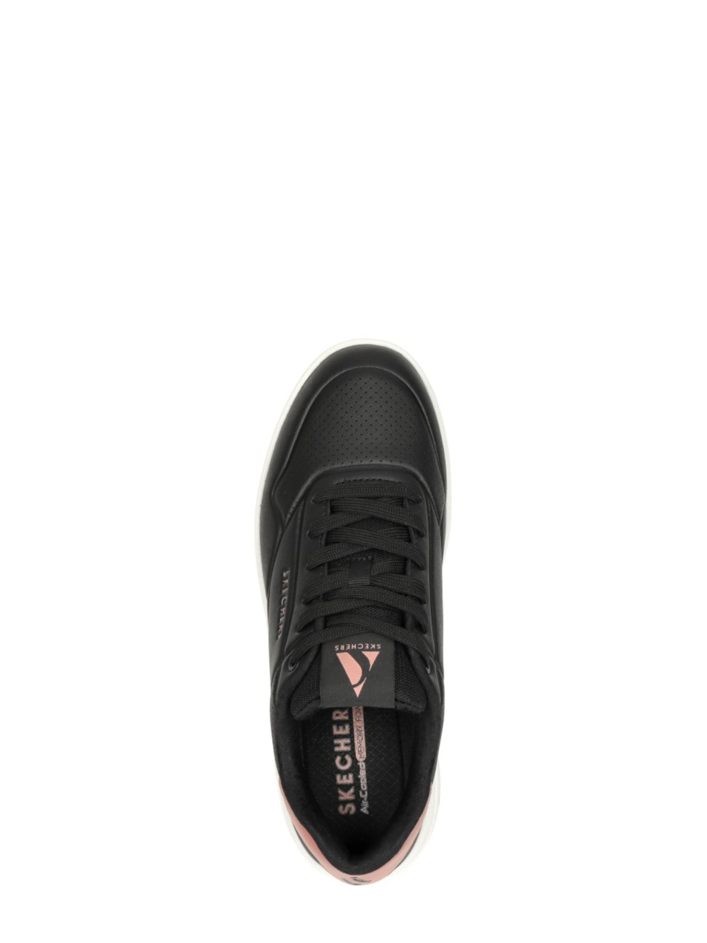 Baskets basses 'Uno Court' SKECHERS en noir