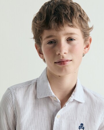 Scalpers Regular fit Button Up Shirt ' ' in White