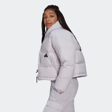 ADIDAS SPORTSWEAR Μπουφάν πεζοπορίας σε λιλά