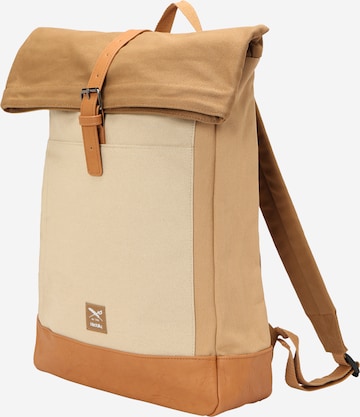 Sac à dos Iriedaily en beige : devant