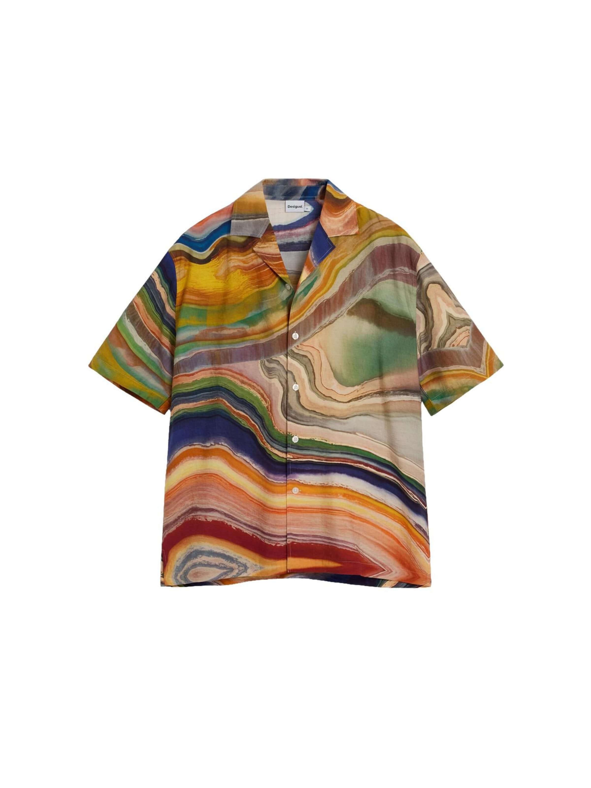 Regular fit Camicia di Desigual in colori misti: frontale