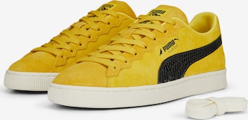 PUMA Sneakers 'Suede Staple' in Yellow: front