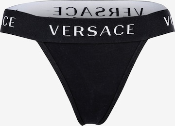 VERSACE Thong in Black: front