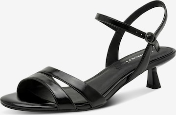 Tamaris Sandaler med rem i sort: forside