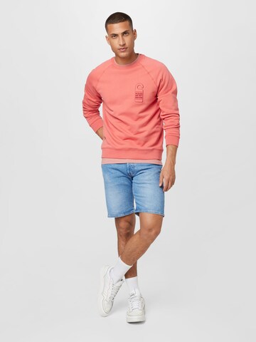 Brava Fabrics Sweatshirt 'Do Not Disturn' in Roze