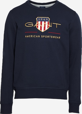 GANT Sweatshirt 'Archive Shield' i blå: forside