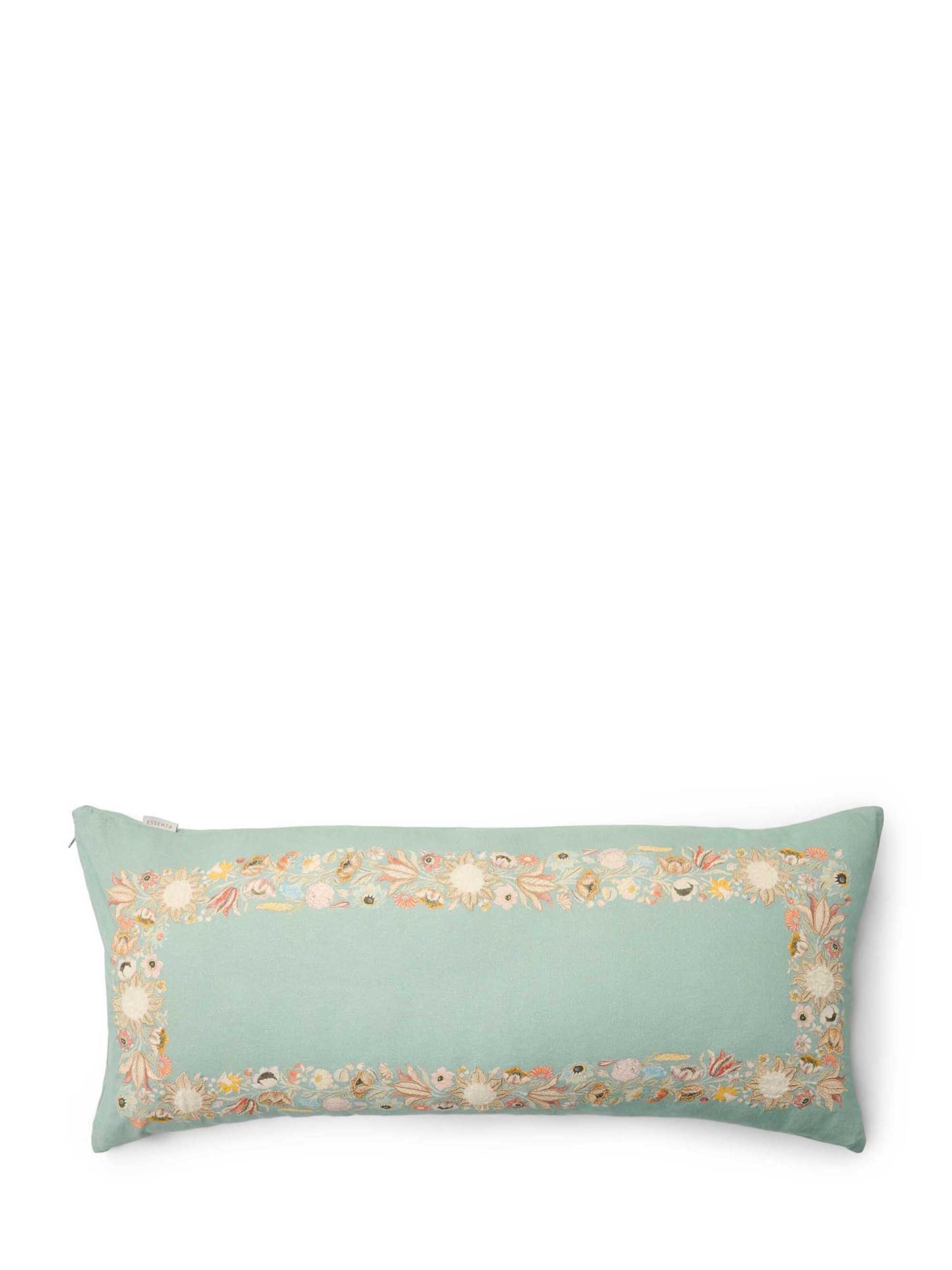 ESSENZA Pillow 'Veroniq' in Green: front