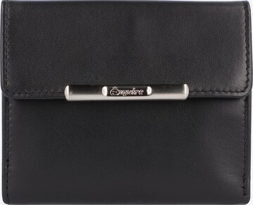 Esquire Wallet in Black: front