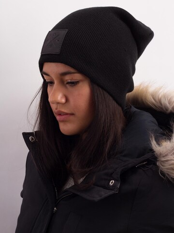 Manufaktur13 Beanie 'Slouch' in Black
