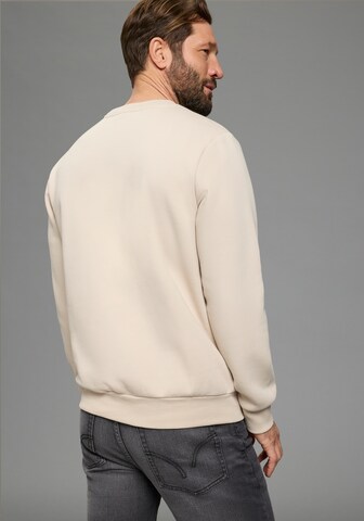 Man's World Sweatshirt in Beige