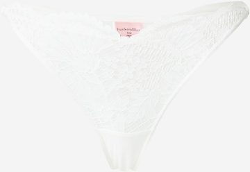 Tanga 'Whitney' de la Hunkemöller pe alb: față