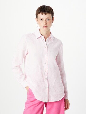 Camicia da donna di SEIDENSTICKER in rosa: frontale