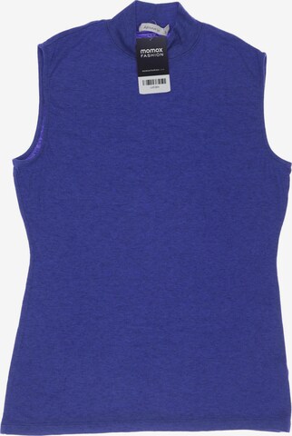 hessnatur Top & Shirt in L in Blue: front