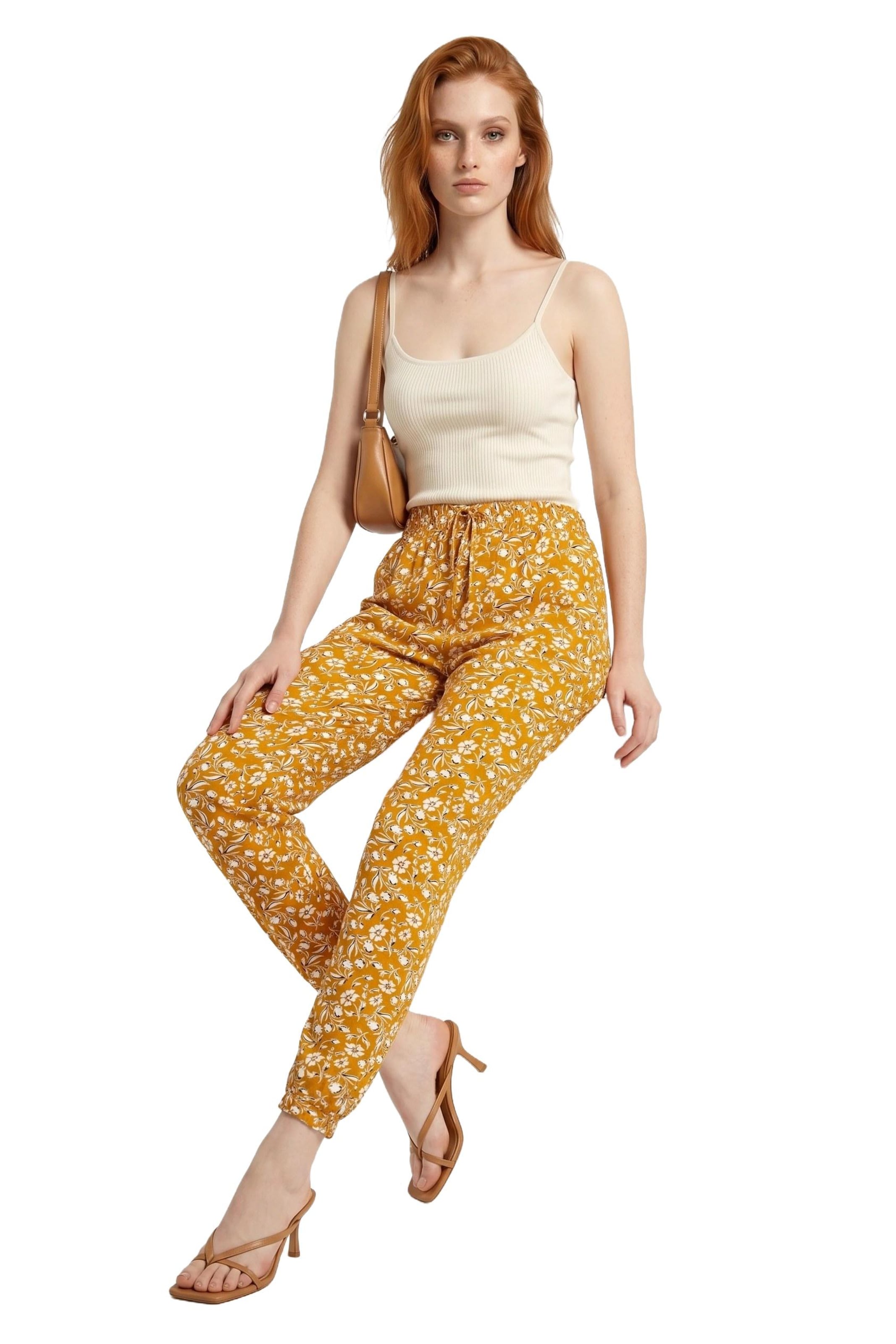 Alexa Dash Tapered Hose in Gelb