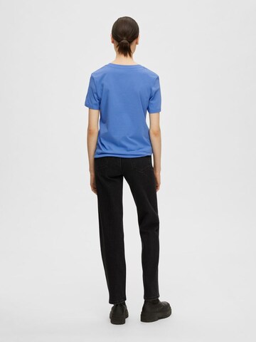 T-shirt SELECTED FEMME en bleu