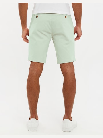 Slimfit Pantaloni chino 'Northsea' di Threadbare in verde