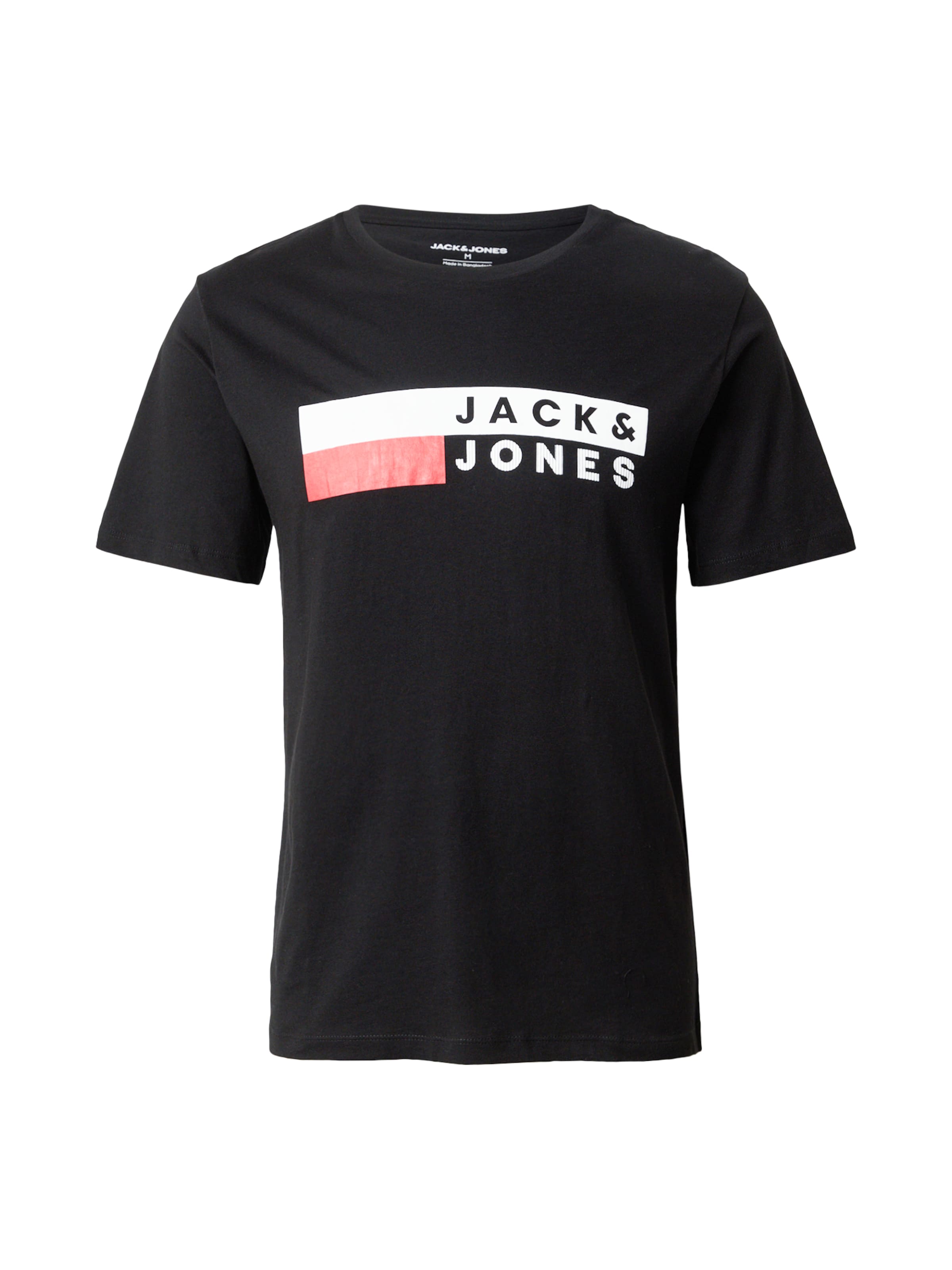 JACK & JONES T-Shirt in Schwarz: Vorderseite
