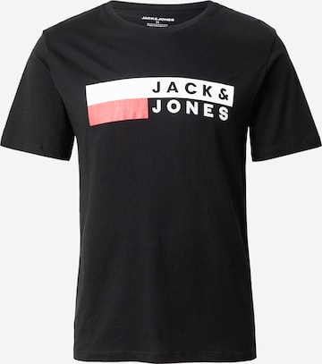 JACK & JONES T-Shirt in Schwarz: Vorderseite