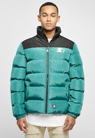 Starter Between-Season Jacket in Green: front