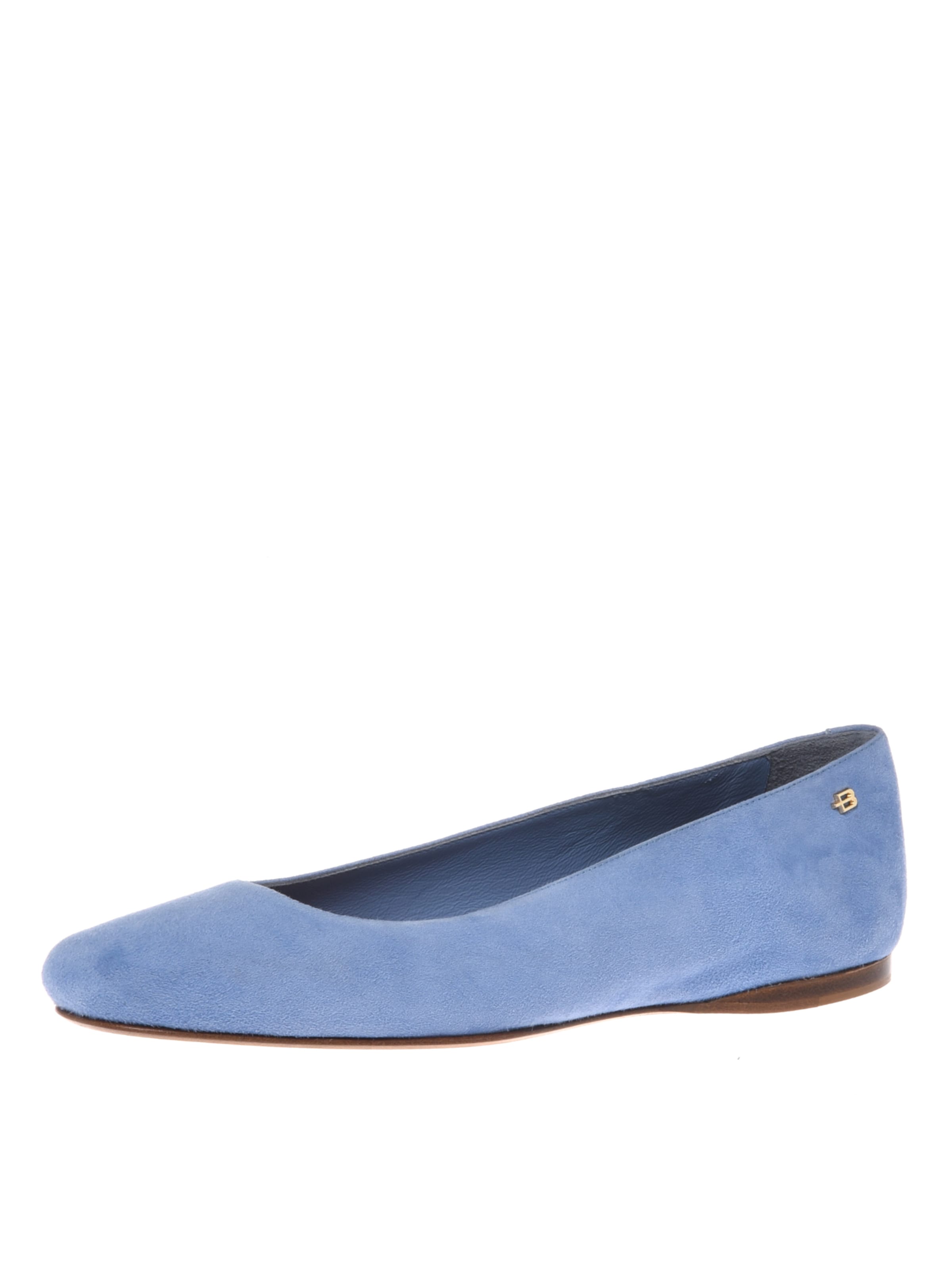 BALDININI Ballet Flats in Blue: front