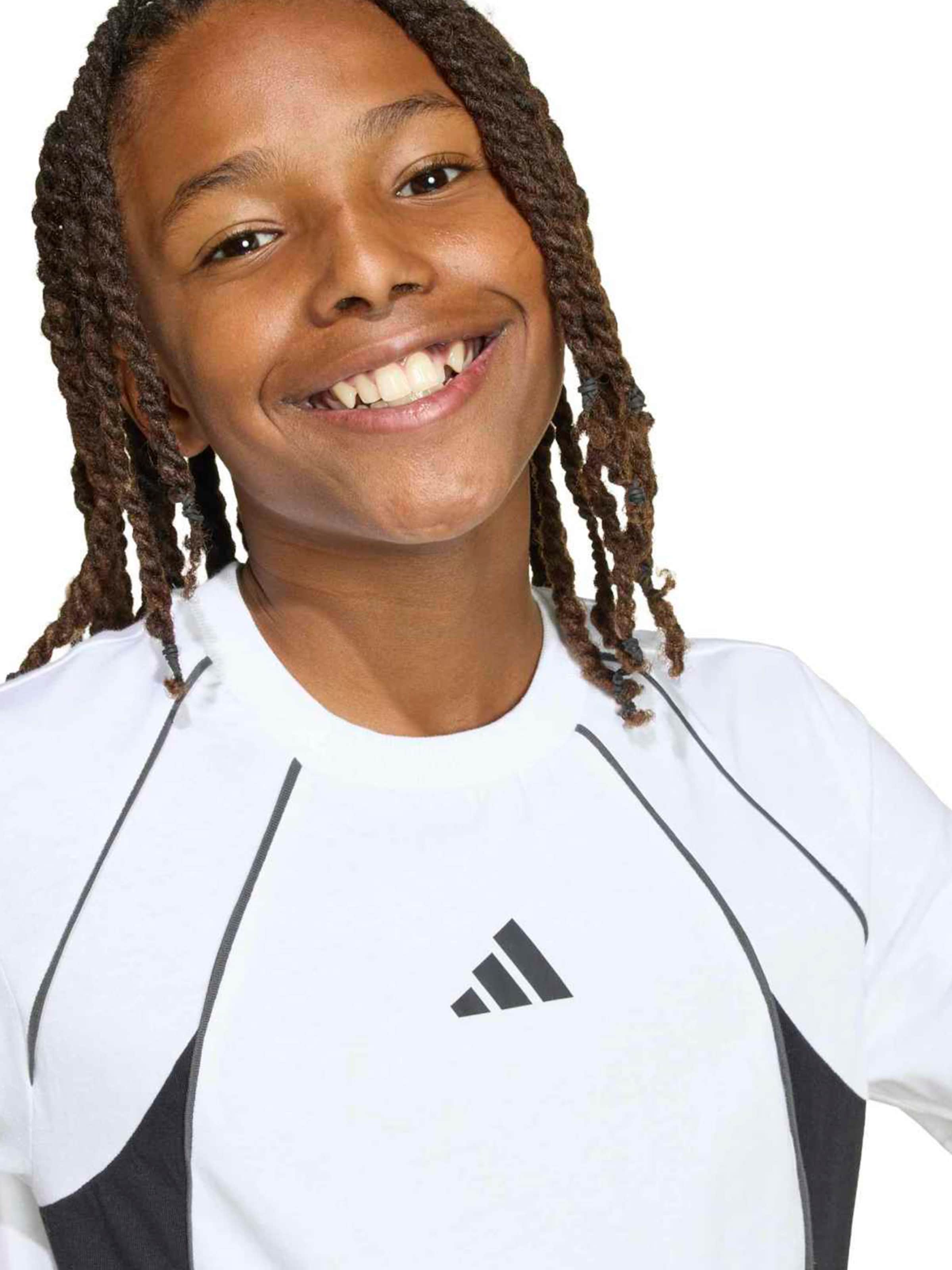 T-Shirt fonctionnel ADIDAS SPORTSWEAR en blanc