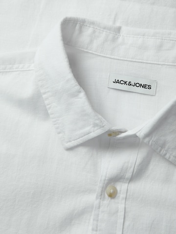 Fit confort Chemise 'Summer' JACK & JONES en blanc