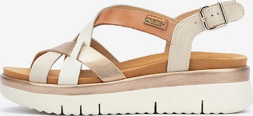 Sandalo di PIKOLINOS in bianco: frontale