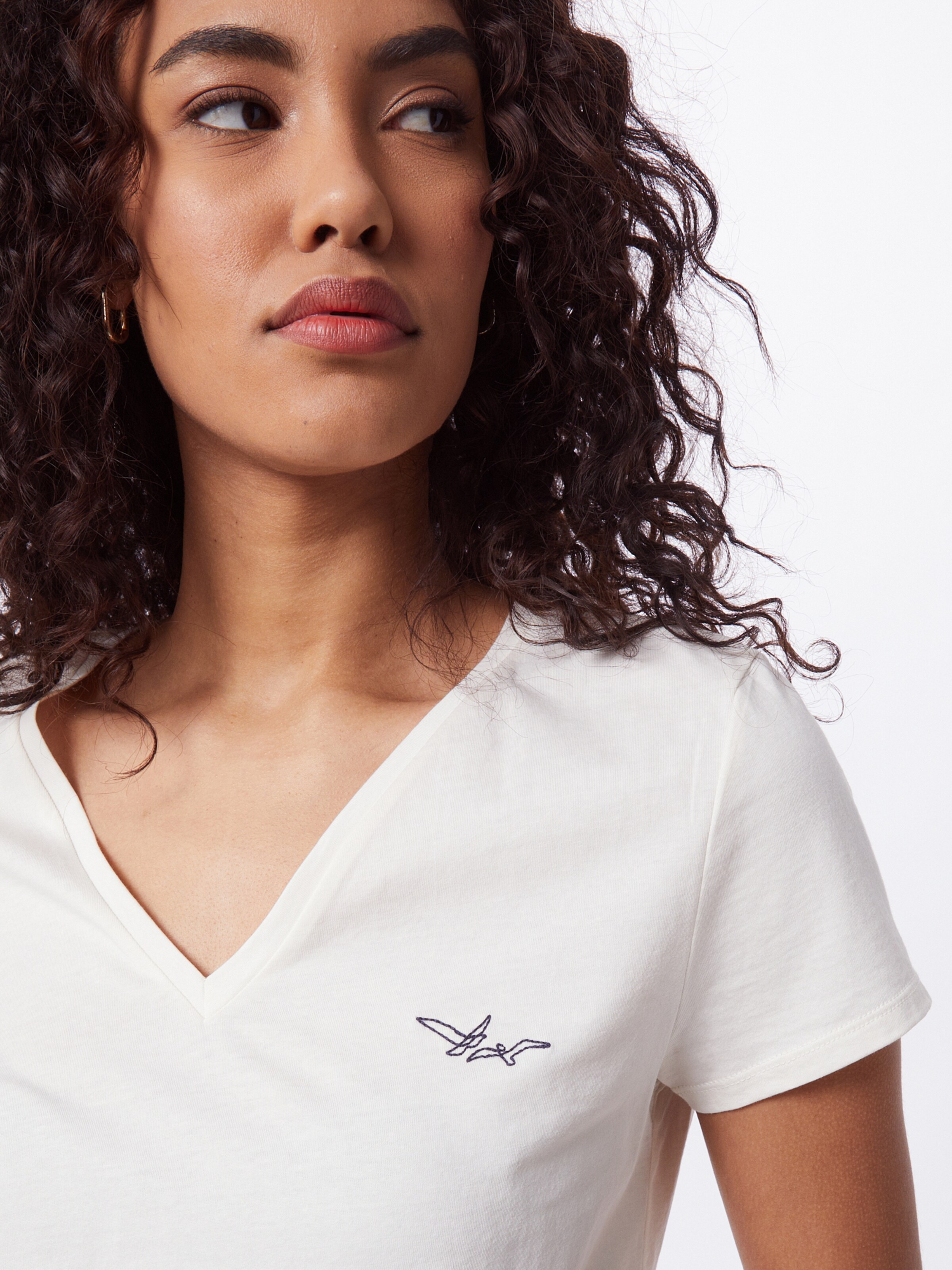 Frauen Shirts & Tops TOM TAILOR DENIM T-Shirt in Weiß - NH89634 Frauen Shirts & Tops TOM TAILOR DENIM T-Shirt in Weiß - NH89634