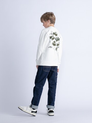 Sweat 'Elmhurst' Petrol Industries en blanc