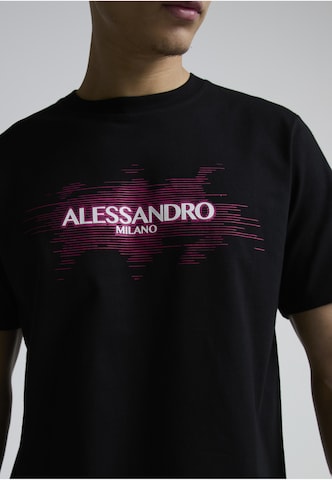 Alessandro Zavetti - Camisa em preto